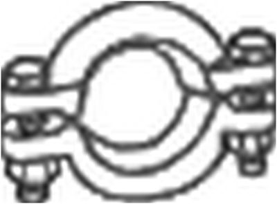Хомут глушителя BOSAL 254933