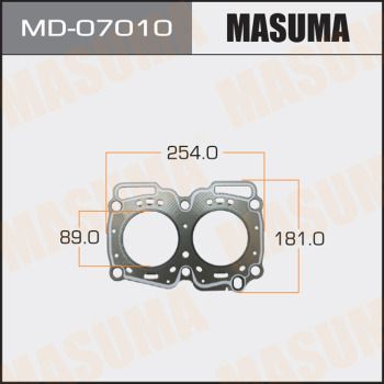 Прокладка ГБЦ Masuma MD07010