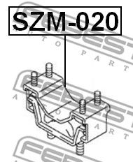 Подушка КПП SUZUKI 1171054G02