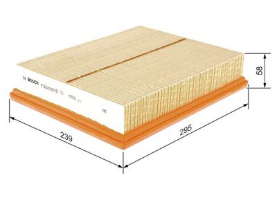 Фильтр воздушный Bosch F026400519