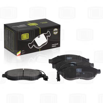 Диски тормозные с колодками передние комплект TRIALLI PF1609