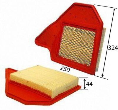 Фильтр воздушный JS ASAKASHI A53001