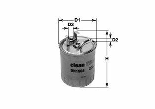 Фильтр топливный CLEAN FILTERS DN1921