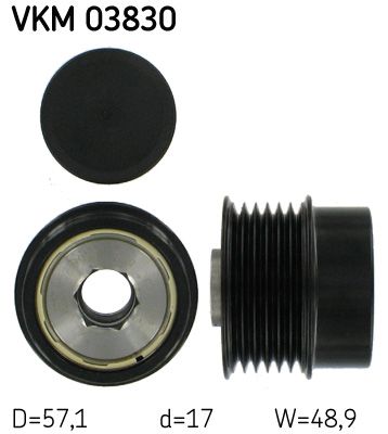 Шкив обгонный генератора SKF VKM03830