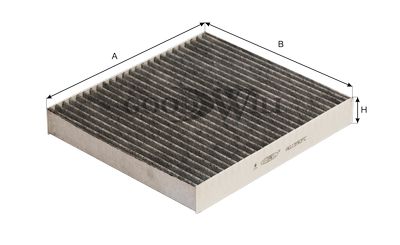 Фильтр салона угольный GOODWILL AG159CFC