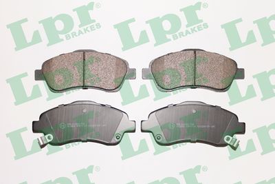 Колодки тормозные передние LPR 05P1114
