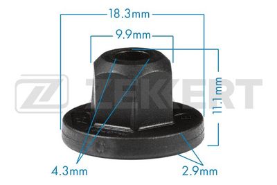 Гайка Zekkert BE1202