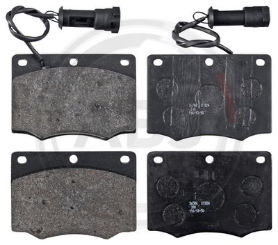 Колодки тормозные задние TSN 228