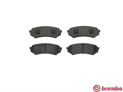 Колодки тормозные дисковые задние BREMBO P83049
