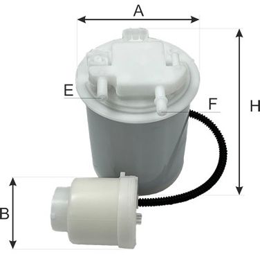 Фильтр топливный TOYOTA 7702442080