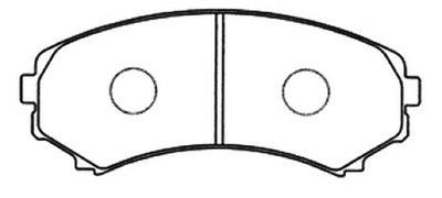 Колодки тормозные дисковые передние AKYOTO AKD1205