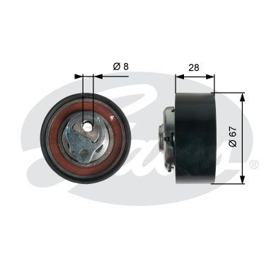 Ролик ГРМ CHERY 473H1007060AB