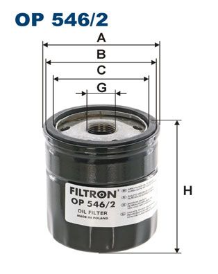 Фильтр масляный FILTRON OP5462