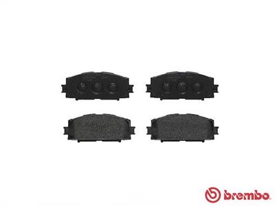 Комплект колодок для дискового тормоза BREMBO P83086