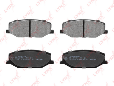 Колодки тормозные передние LYNXauto BD7304