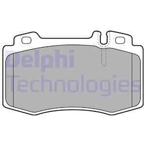 Колодки тормозные дисковые DELPHI LP1828
