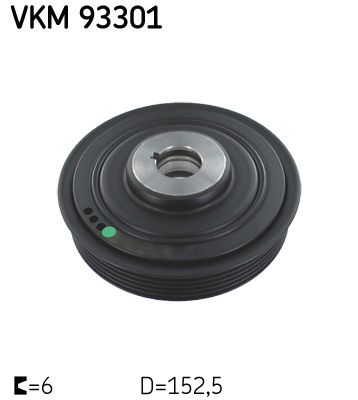 Шкив коленвала SKF VKM93301