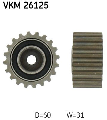 Ролик ремня приводного SKF VKM26125