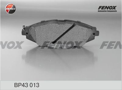Колодки тормозные дисковые FENOX BP43013