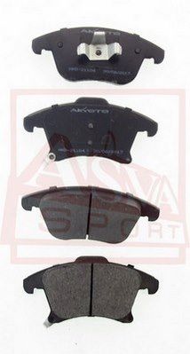Колодки тормозные дисковые передние AKYOTO AKD21104