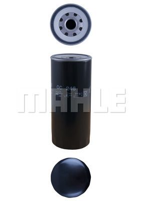 Фильтр масляный MAHLE OC246