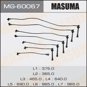 Комплект проводов высоковольтных Masuma MG60067
