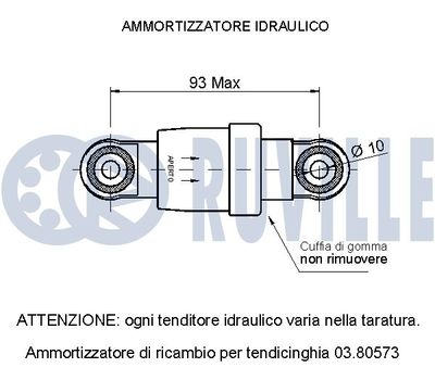Натяжитель ремня ГРМ RUVILLE 542344