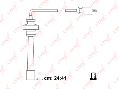 Провод высоковольтный LYNXauto SPE5517
