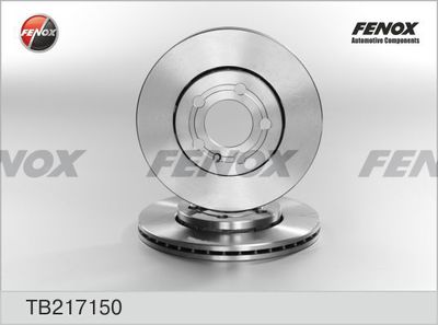 Диск тормозной передний FENOX TB217150