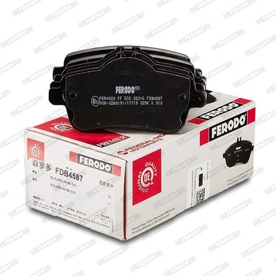 Колодки тормозные дисковые FERODO FDB4587