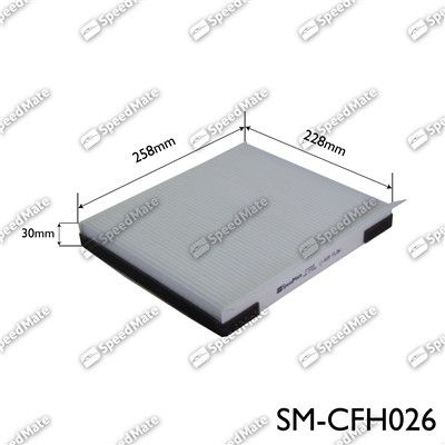 Фильтр салона SPEEDMATE SMCFH026