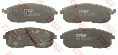 Колодки тормозные дисковые передние TRW GDB1003