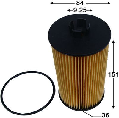 Фильтр масляный JS ASAKASHI OE0066