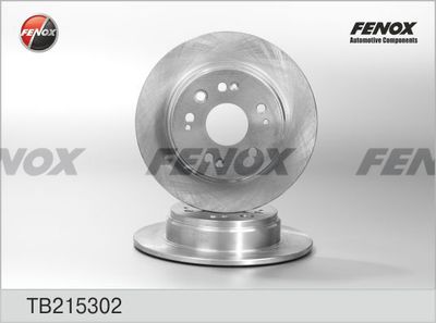 Диск тормозной задний FENOX TB215302