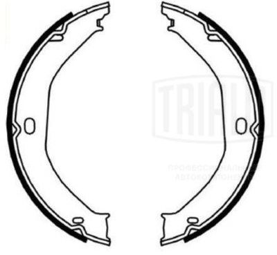 Колодки стояночного тормоза TRIALLI GF4630