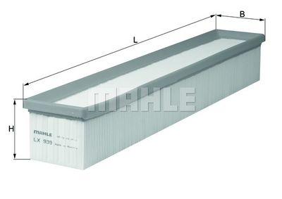 Фильтр воздушный MAHLE LX939
