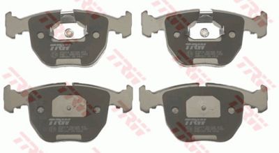 Колодки тормозные дисковые передние TRW GDB1261