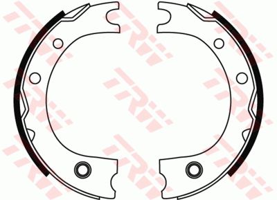 Колодки стояночного тормоза TRW GS8716