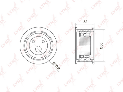 Ролик ремня ГРМ TRIALLI CMS120