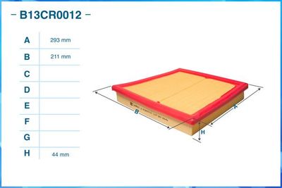 Фильтр воздушный CWORKS B13CR0012