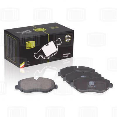 Колодки тормозные дисковые передние TRIALLI PF1505