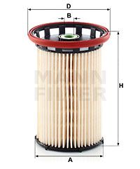 Фильтр топливный MANN-FILTER PU8007