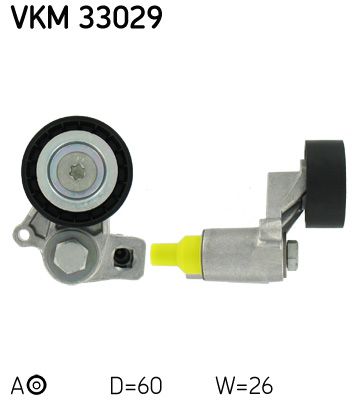 Натяжитель ремня SKF VKM33029