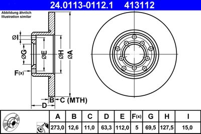 Диск тормозной TRUSTING DF651