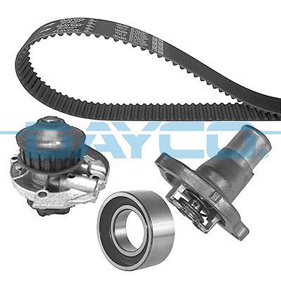 Комплект ремня ГРМ с водяным насосом DAYCO KTBWP1840T1