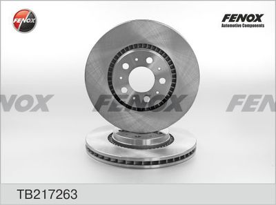 Диск тормозной передний FENOX TB217263