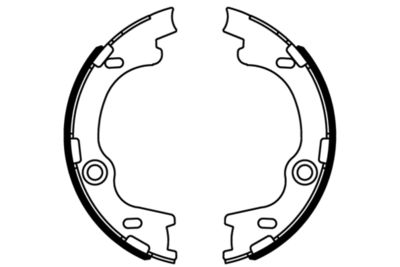 Колодки тормозные барабанные TRUSTING 046221