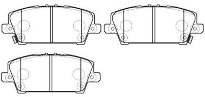Колодки тормозные дисковые HSB HP5269