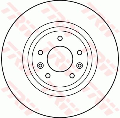 Диск тормозной TRW DF4970S