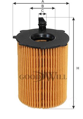 Фильтр масляный BIG FILTER GB1211